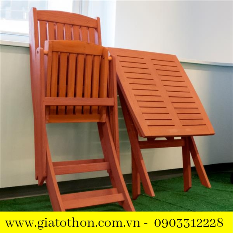 bàn ghế gỗ cà phê cóc